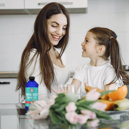 Be Smart Get Prepared Nano Silver Immuno Boost - 473 ml - Daily Immune Support for the Family - Gluten-free, Vegetarian - Made in USA