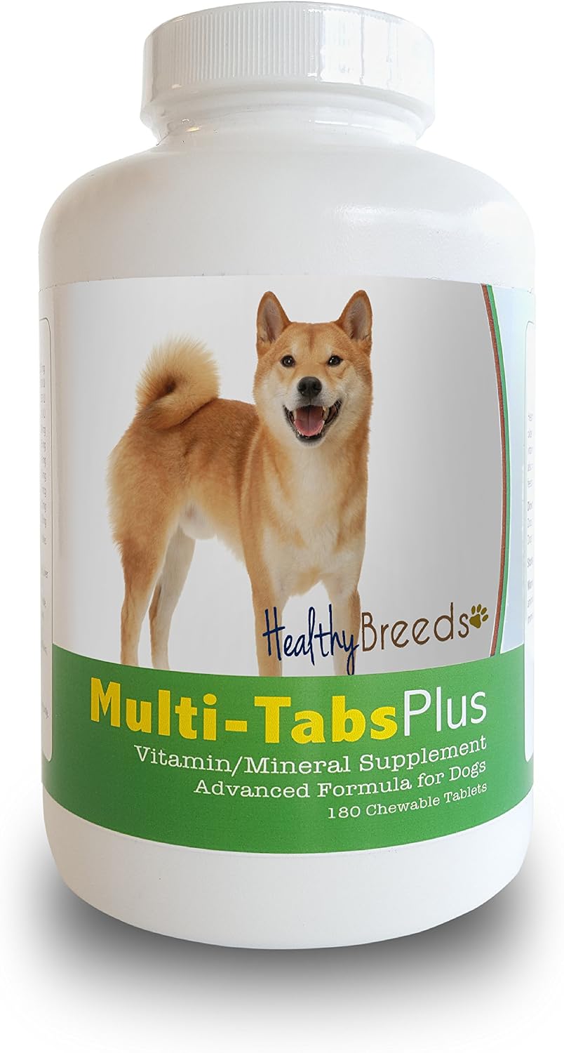 Healthy Breeds Shiba Inu Multi-Tabs Plus Chewable Tablets (180 Tablets) - görsel 1