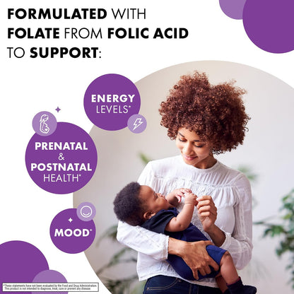 Bluebonnet Nutrition Folic Acid 400 mcg - 90 Vegetable Capsules