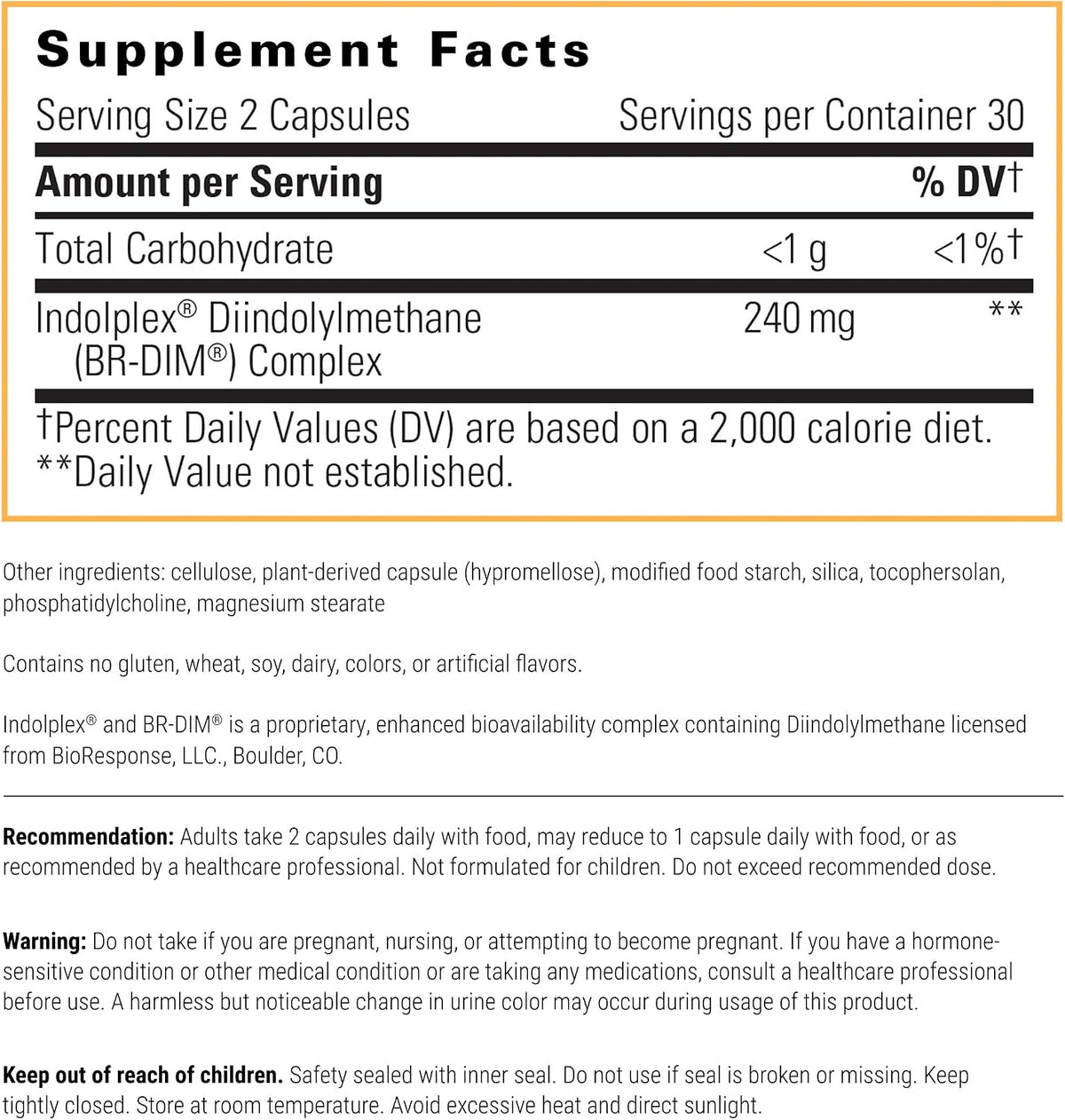 Integrative Therapeutics Indolplex – 240mg Bioavailable DIM for Hormone Balance Support - görsel 2