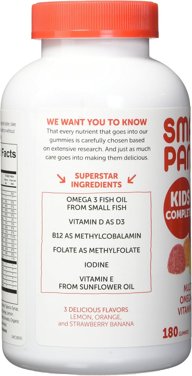 SmartyPants Kids Complete Multivitamin, 180 Gummies - görsel 3
