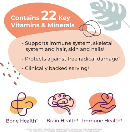 Body Kitchen Women’s Multivitamin with Optifolin+ & VitaCholine – for Immune, Energy & Skin Health – 60 Capsules