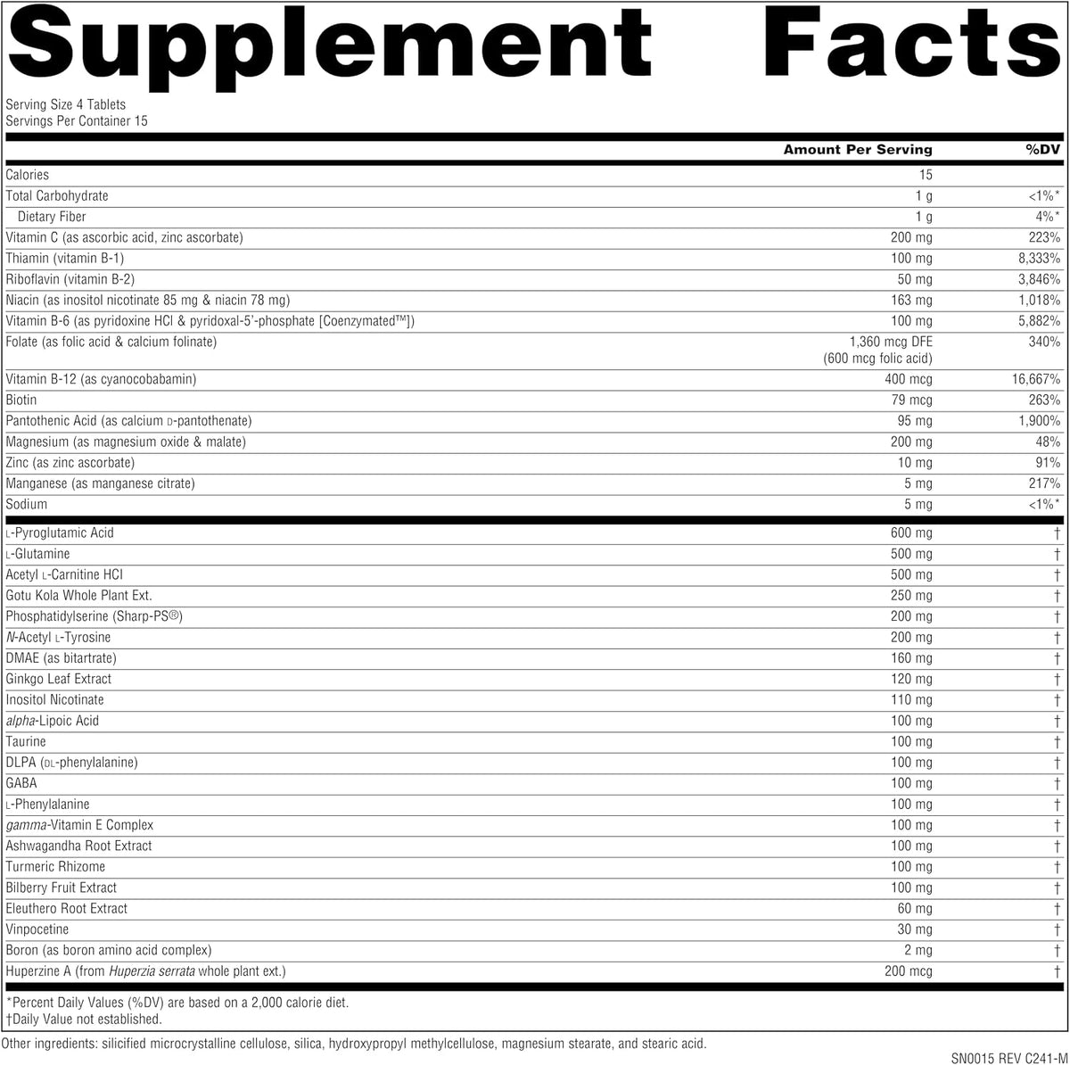 Source Naturals Higher Mind with Phosphatidylserine – 60 Tablets - görsel 4