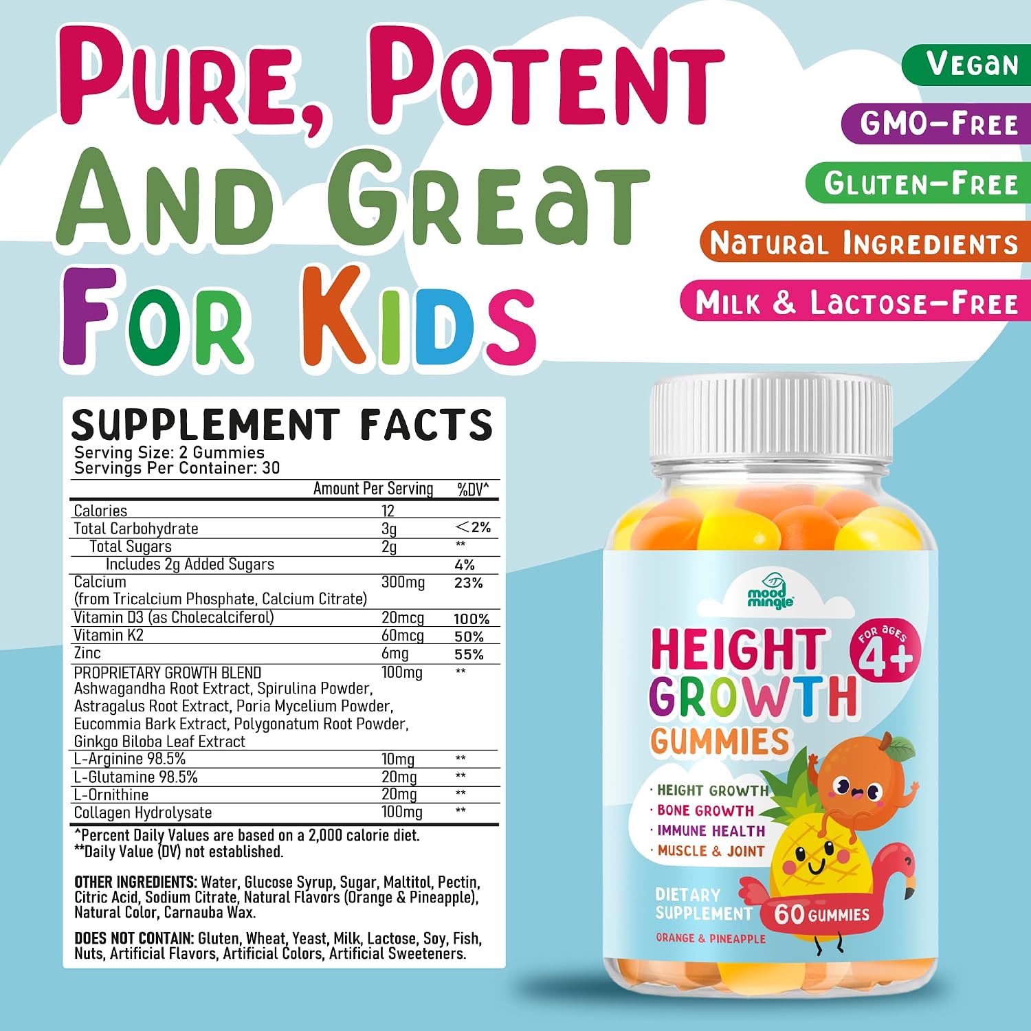 Children's Height Support Gummies - Mood Mingle - görsel 7