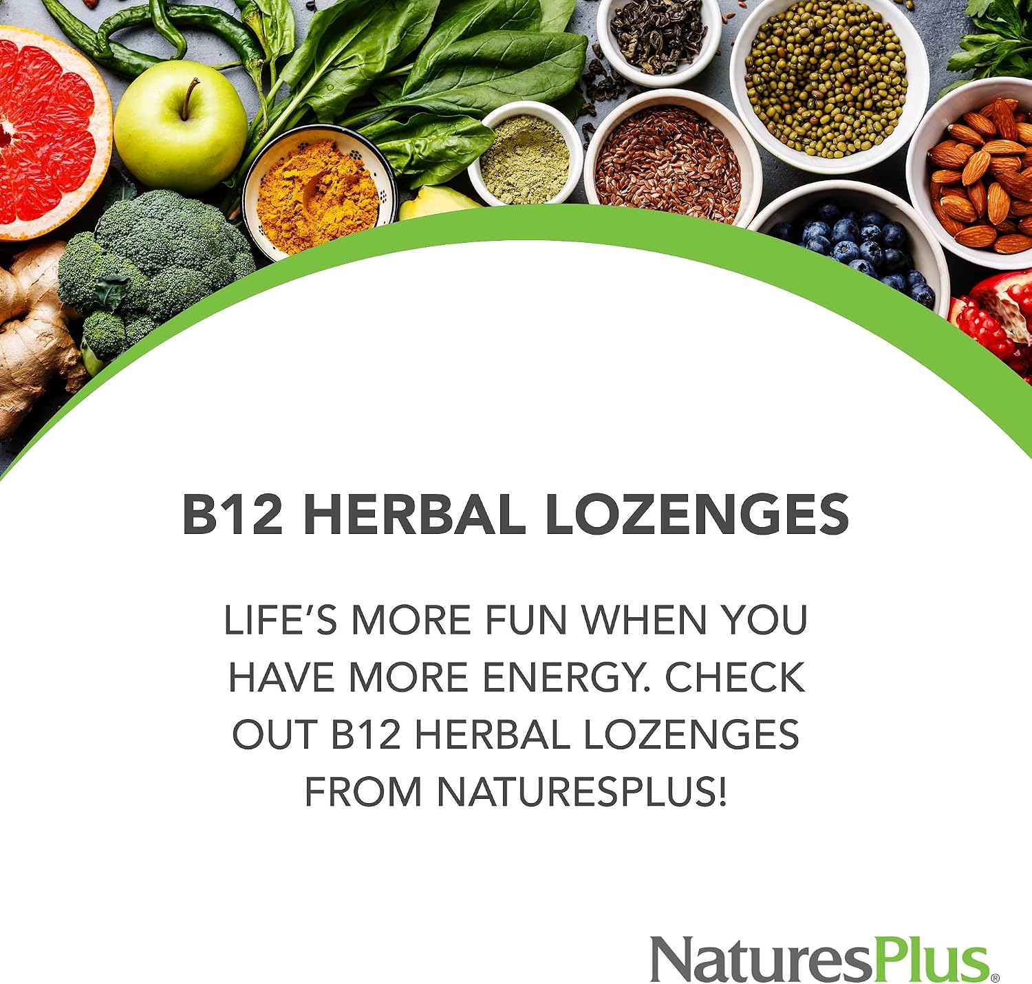 NaturesPlus Vitamin B12 1000 mcg - 30 Lozenges - Raspberry - görsel 3