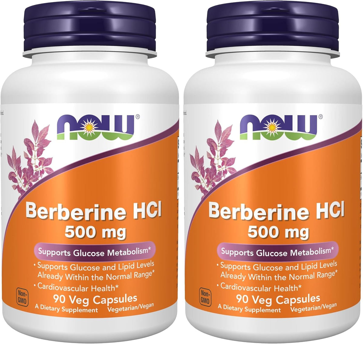 Now Supplements, Berberine HCL 500 mg, 90 Veg Capsules - görsel 7