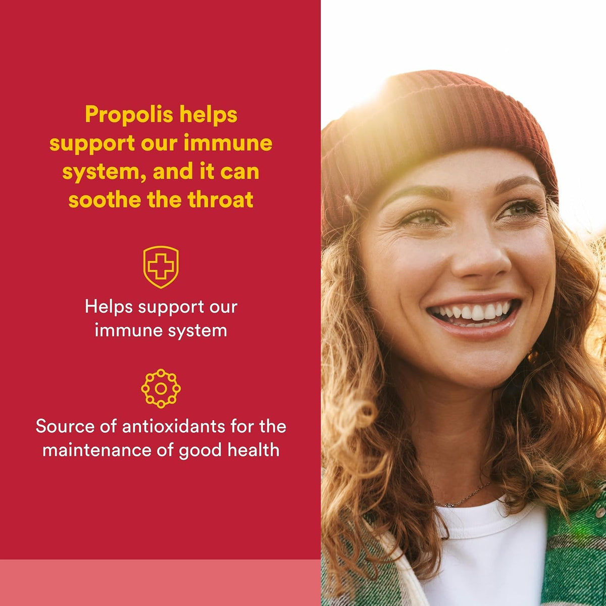 Natural Factors Bee Propolis Extract 500 mg, 90 Capsules - görsel 2
