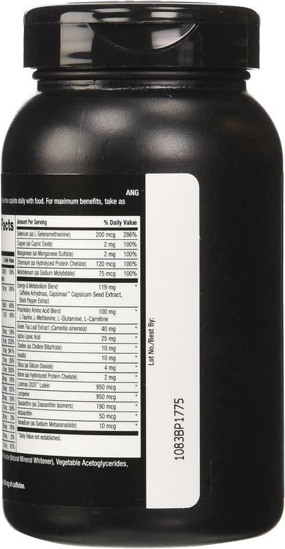 GNC Mega Men Energy and Metabolism Supplement