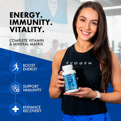 Evogen Evovite - Elite Physique Multivitamin for Women and Men, 30 Servings