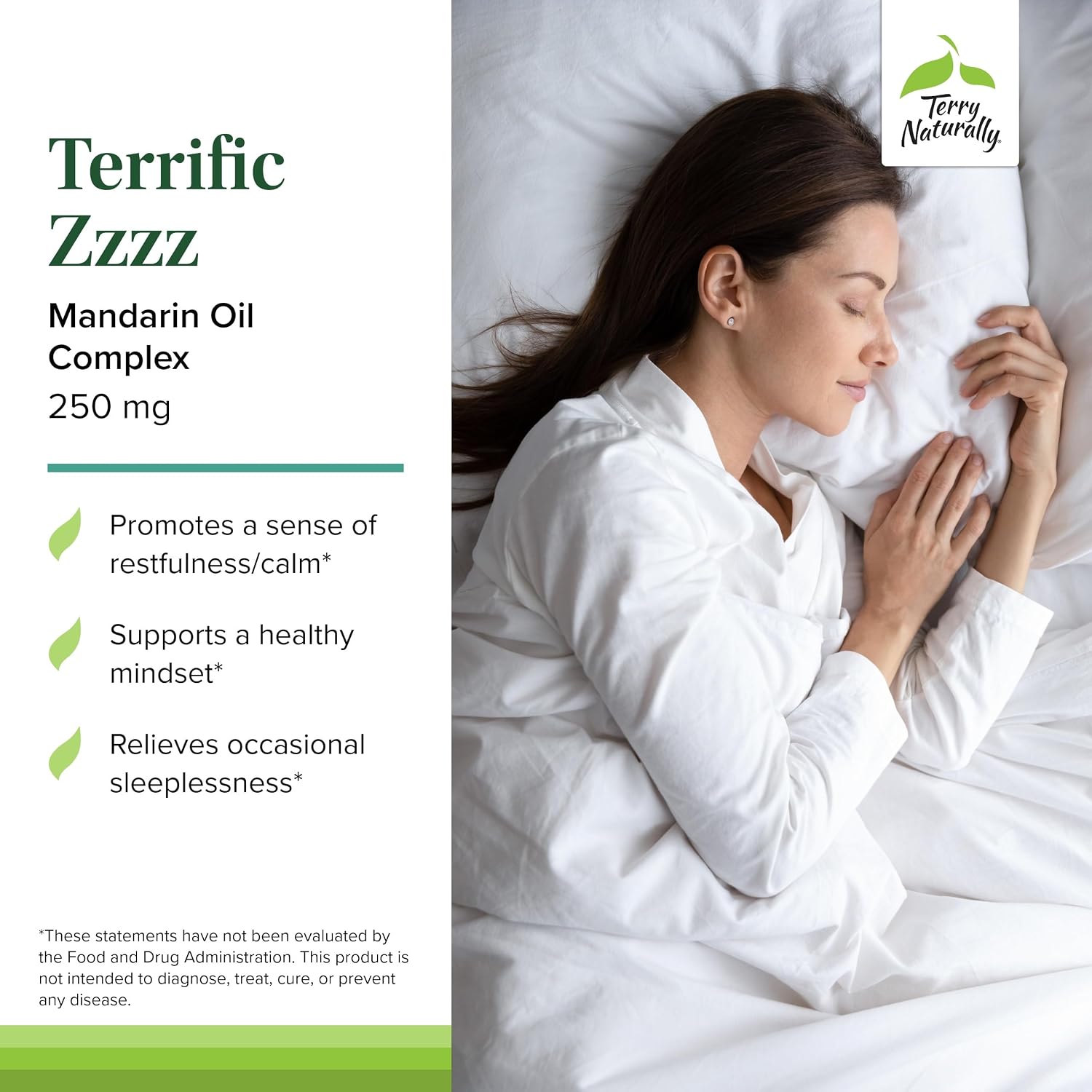 Terry Naturally Terrific Zzzz – Sleep Support with Mandarin Oil Complex, 30 Softgels - görsel 3
