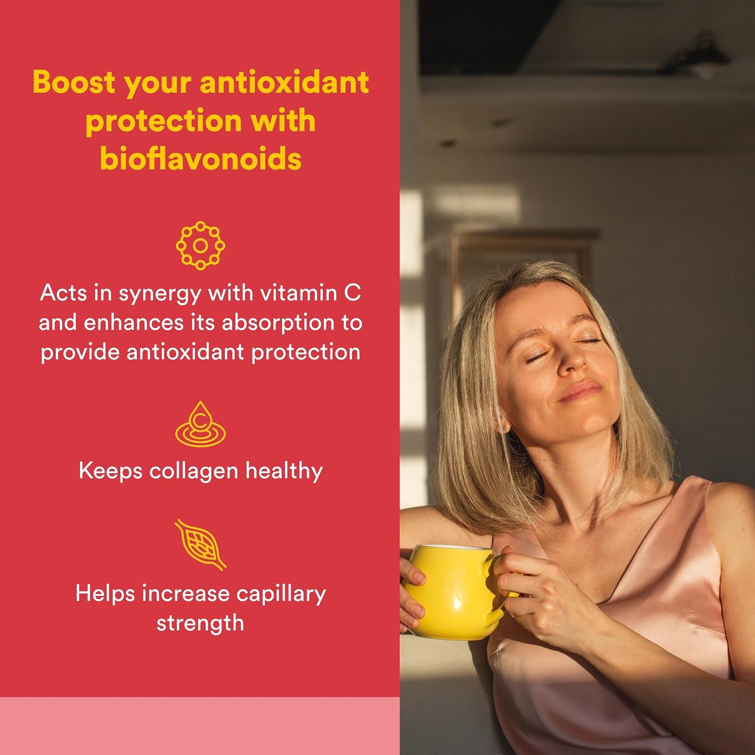 Natural Factors Citrus Bioflavonoids 650 mg – 90 Capsules - görsel 2