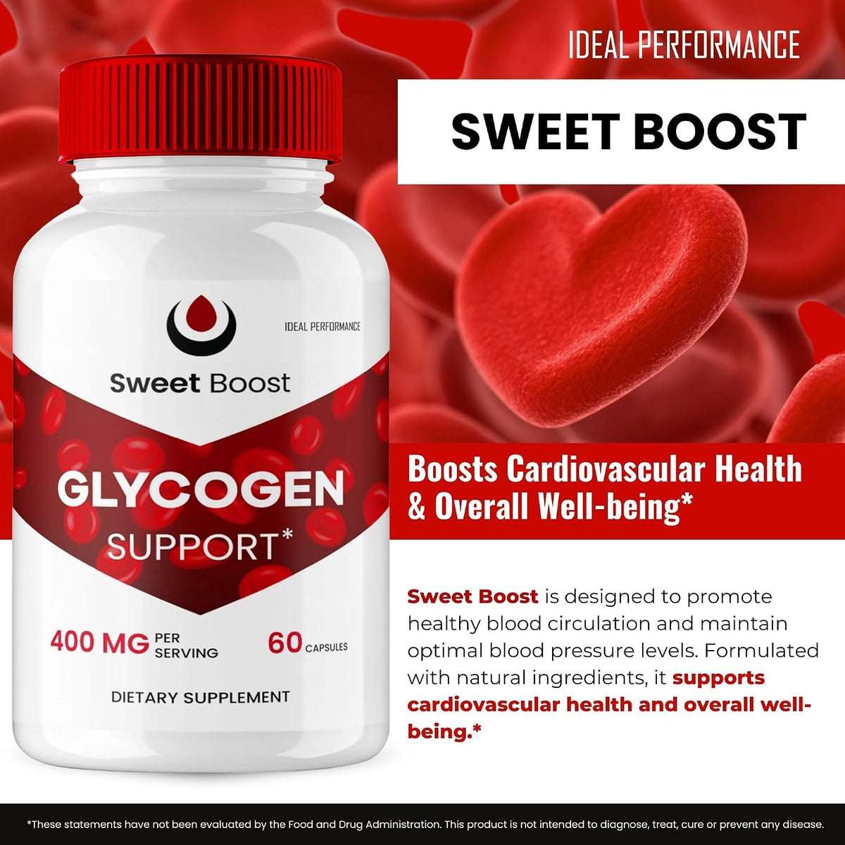 Sweet Boost Capsules – Glycogen Support Food Supplement (60 Capsules) - görsel 4