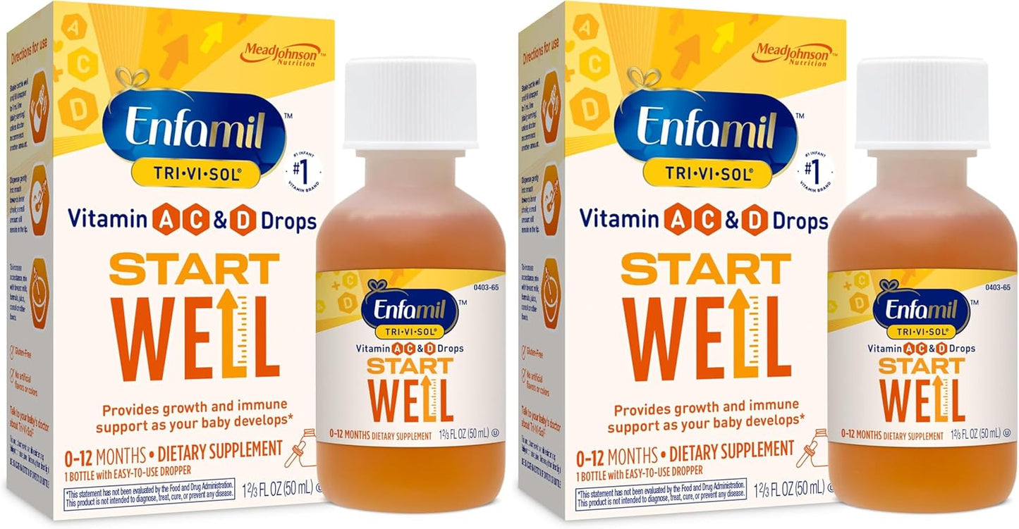 Enfamil Tri-Vi-Sol Infant Multivitamin Drops - 50mL - görsel 10