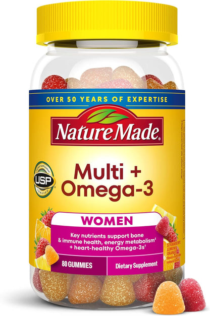 Nature Made Women's Gummy Multivitamins with – Vitamin A – supports healthy vision and immune function. – Image 1