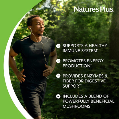 NaturesPlus SPIRU-TEIN GOLD, Vanilla - 467g - Plant-Based Protein Powder with Vitamins & Minerals