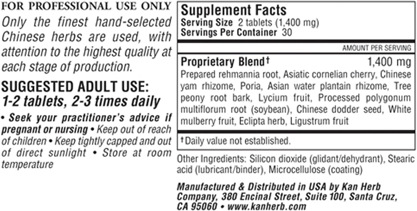 Kan Herbals Quiet Contemplative – Traditional Chinese Herbal Formula, 60 Tablets - görsel 2