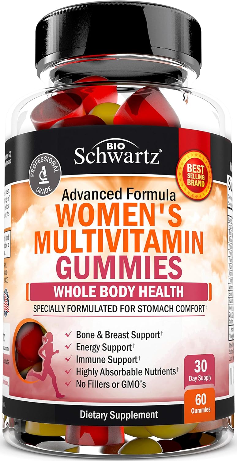 BioSchwartz Women's Multivitamin Gummies – Mixed Berry (60 Gummies) – Image 1