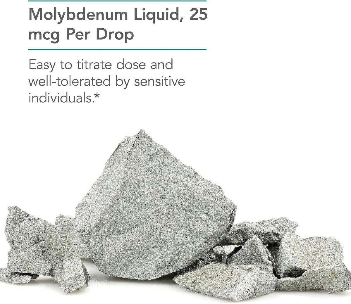 NutriCology Liquid Molybdenum – Trace Mineral Drops – 25 mcg per Drop – Sulphur & Metabolism Support – Hypoallergenic – 30 ml - görsel 4