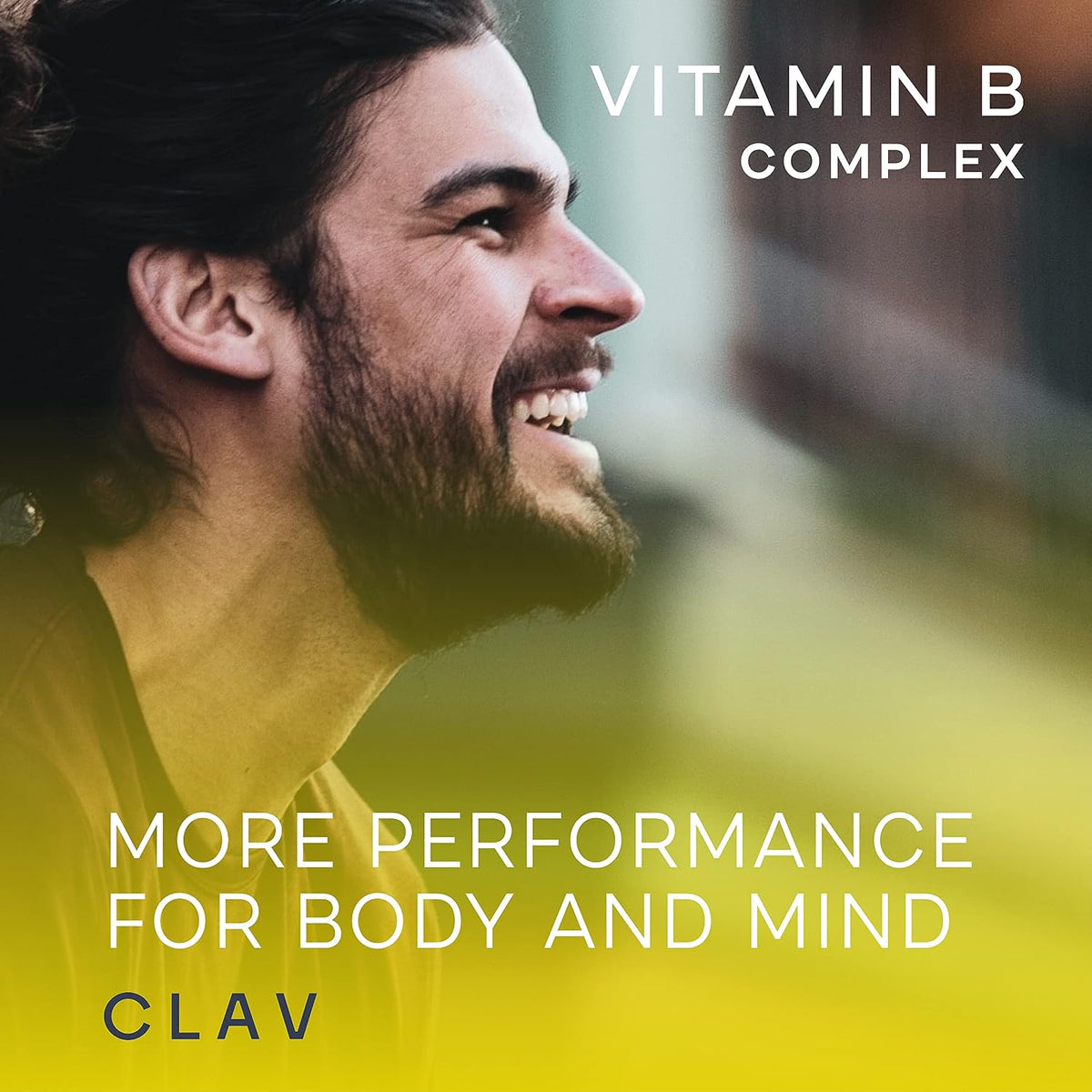 CLAV Vitamin B Complex - 120 Capsules - All 8 B Vitamins with Myo-Inositol & Choline - Supports Energy Metabolism - Vegan - Made in Germany - görsel 2