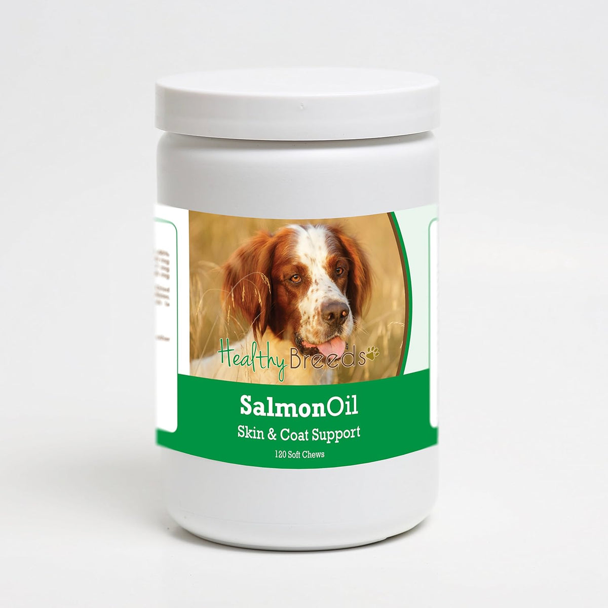 Healthy Breeds Irish Red and White Setter Salmon Oil Soft Chews, 120 Chews - görsel 1