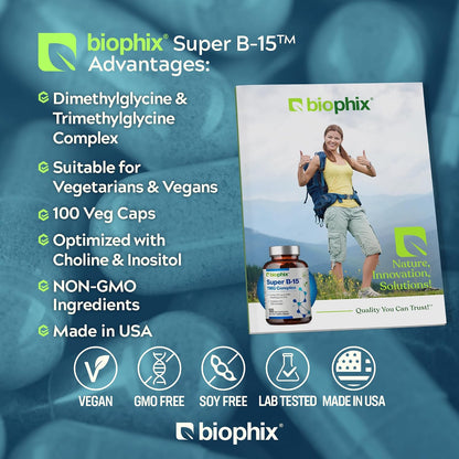 biophix Super B-15 100 Veggie Capsules