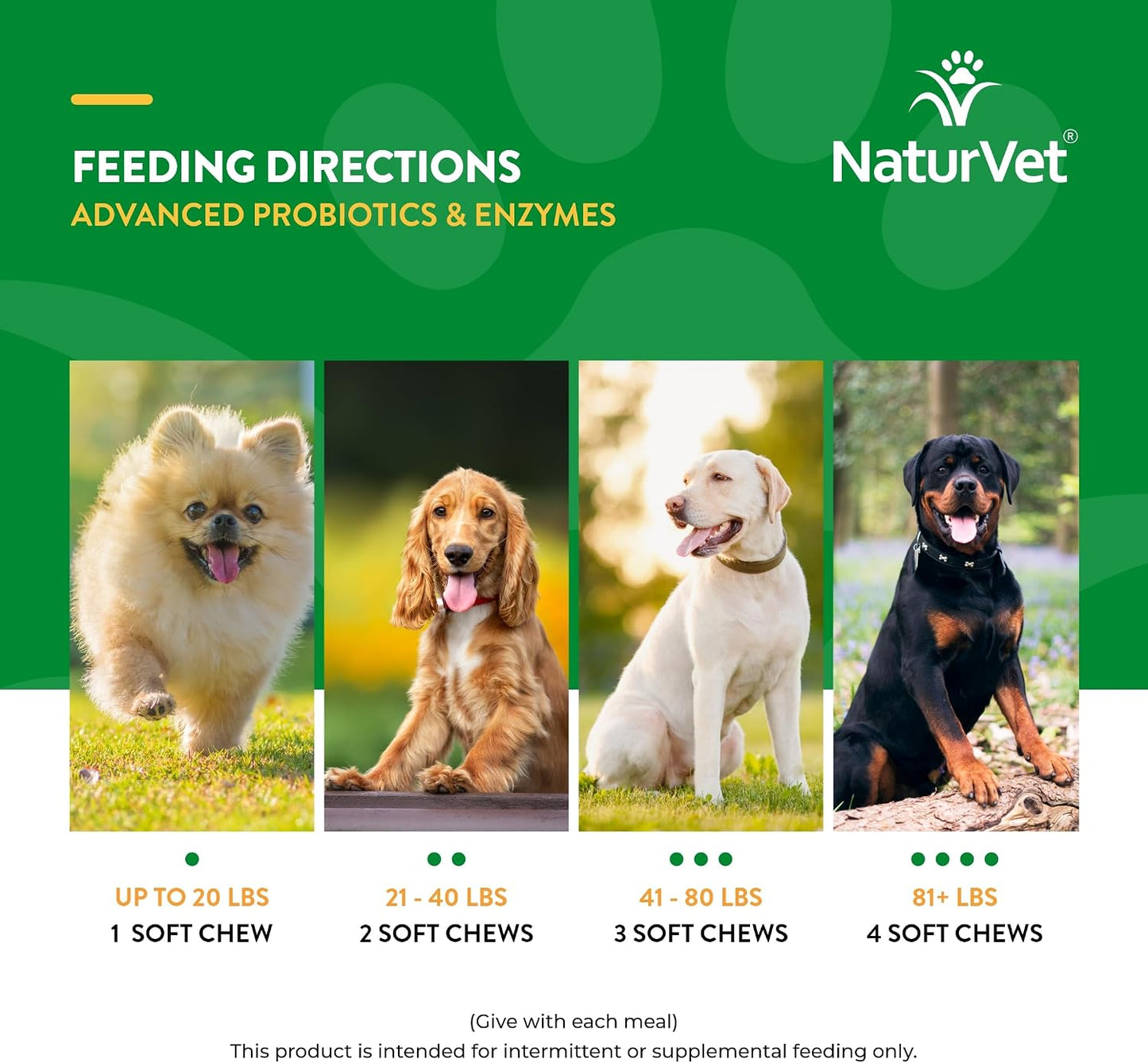 NaturVet Advanced Probiotics & Enzymes PB6 Dog Soft Chews - Hickory Smoked Bacon Flavour, 70 Chews - görsel 6