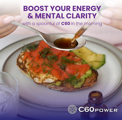 C60 Power in Organic Avocado Oil – 99.99% Pure Carbon Fullerenes, 473 ml