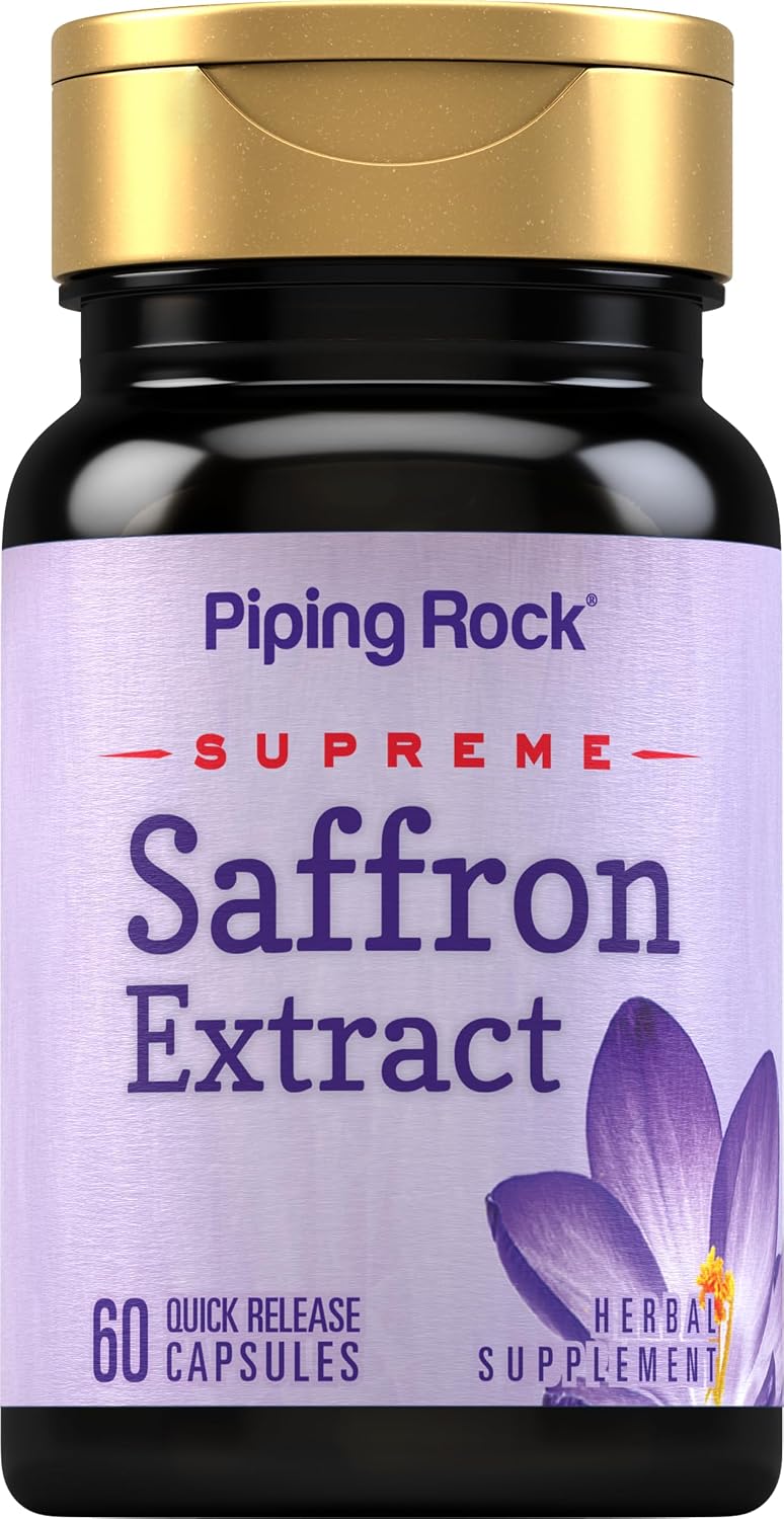 Ultimate Saffron Extract 88.5 mg, 60 Quick Release Capsules - görsel 1