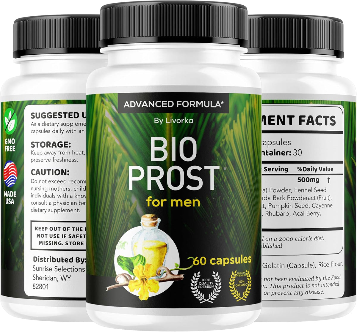BioProst For Men - 2 Months' Supply (120 Capsules) - görsel 6