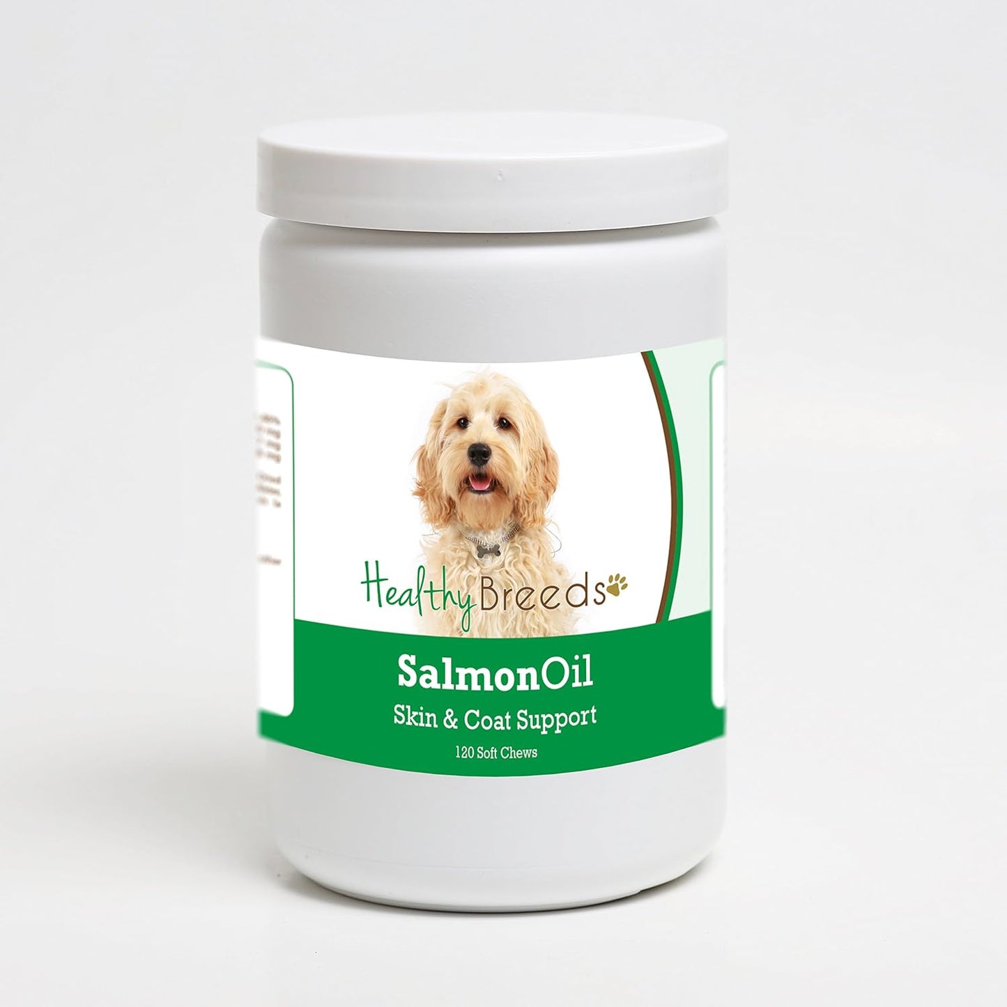Healthy Breeds Cockapoo Salmon Oil Soft Chews 120 Count - görsel 1