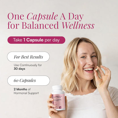 Pure Prana Shatavari Capsules for Women – Hormonal Balance & PMS Relief with Ashwagandha