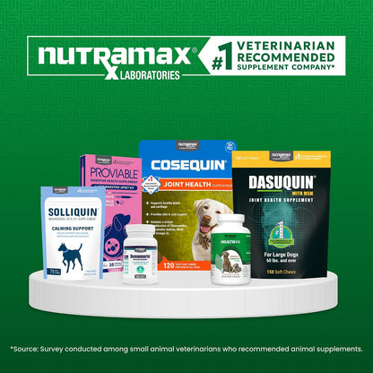 Nutramax Denamarin for Medium Dogs - Liver Support Supplement with SAMe and Silybin, 30 Coated Tablets