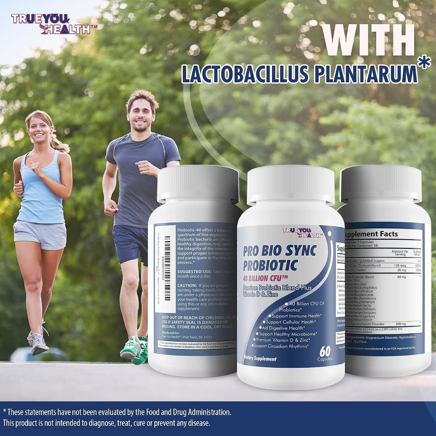 Pro Bio Sync Probiotic 40 Billion CFU – Premium Probiotic Supplement with Immune Support - görsel 6