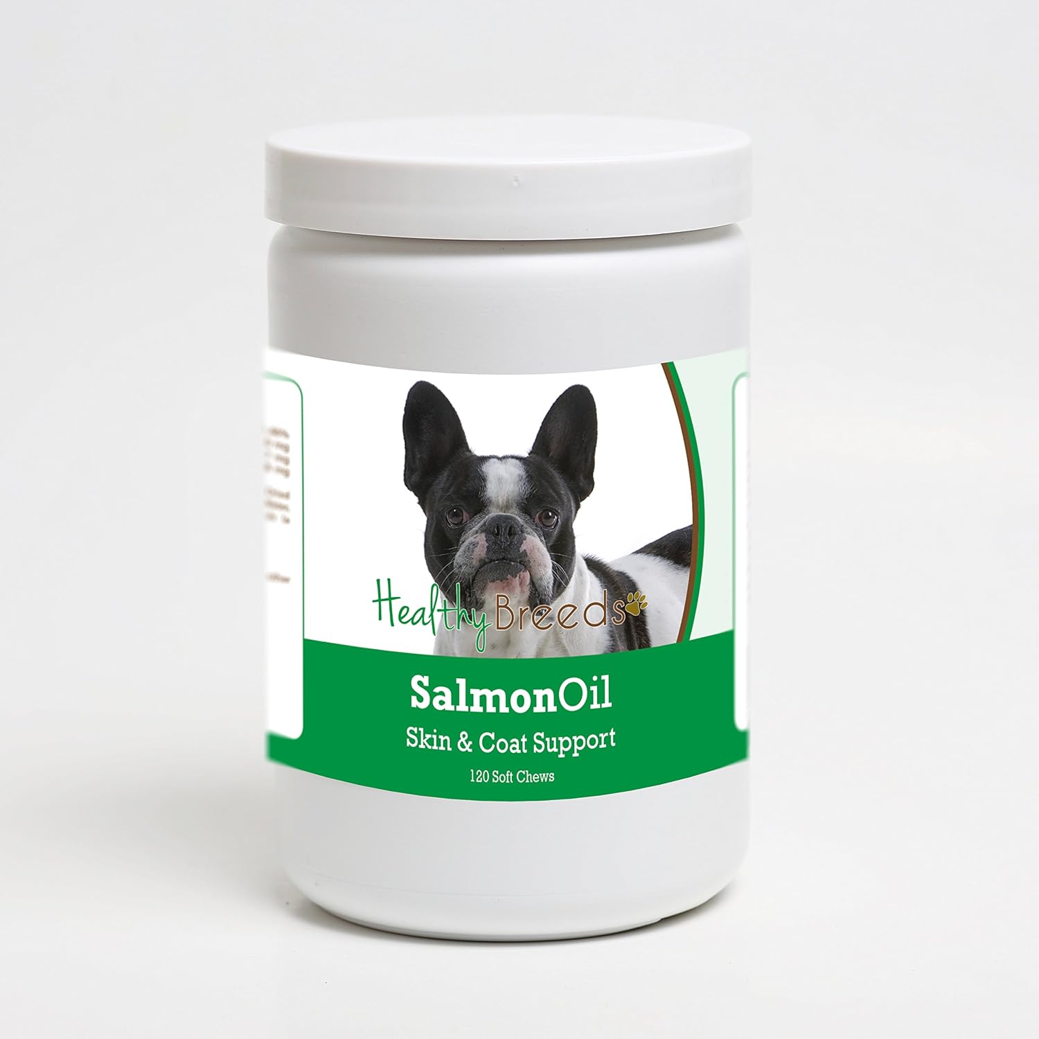 Healthy Breeds French Bulldog Salmon Oil Soft Chews 120 Count - görsel 1