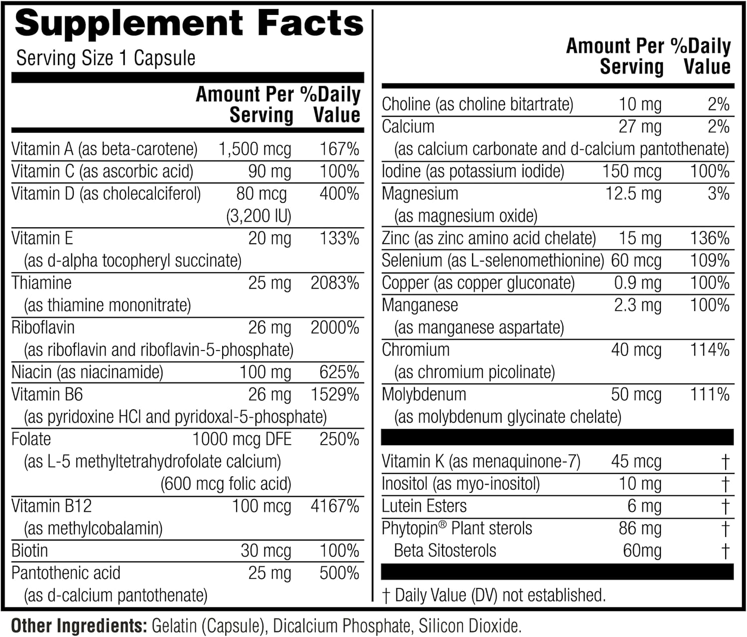 Twinlab TWL Men's Daily One 60 Tablets - görsel 2