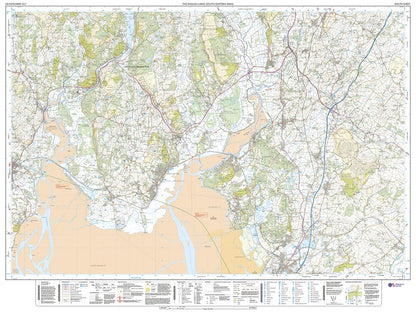 Lake District OS Explorer Map OL7: The English Lakes - South Eastern Area (Windermere, Kendal & Silverdale)