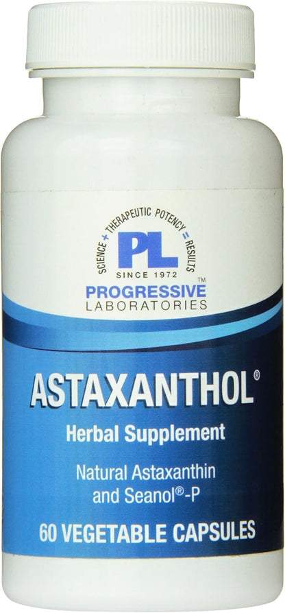 Progressive Labs Astaxanthol Supplement, 60 Capsules