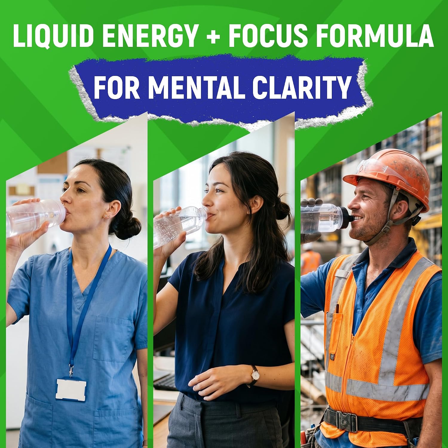CardoMax Max Clarity Liquid Nootropic Supplement – Brain Supplement for Memory and Focus with Alpha GPC, L-Theanine & Caffeine – 15 Stick Packs – Mixed Berry - görsel 3