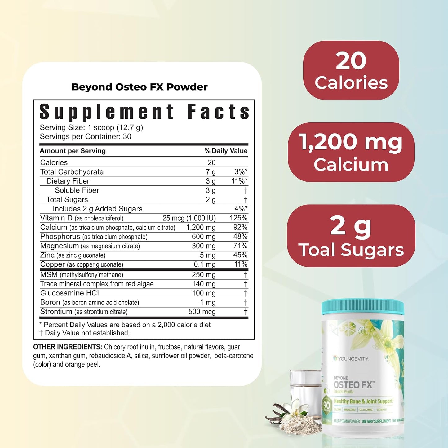 Youngevity Healthy Body Start Pack 2.0 (Beyond Tangy Tangerine 2.0, Osteo FX Powder, Ultimate EFA Plus) - görsel 3