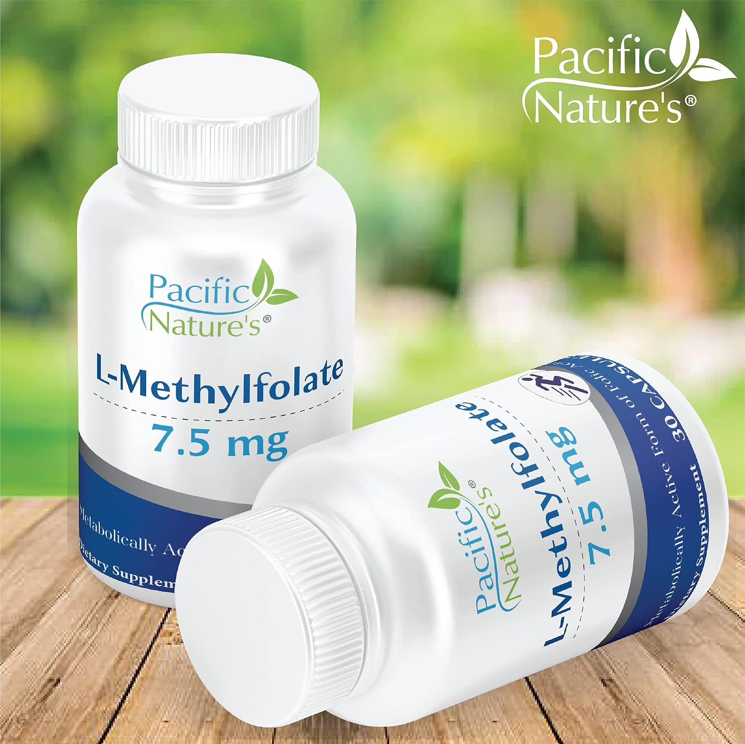 Pacific Nature's L-Methylfolate 7.5mg (30 Capsules) – Active Folate Supplement - görsel 2