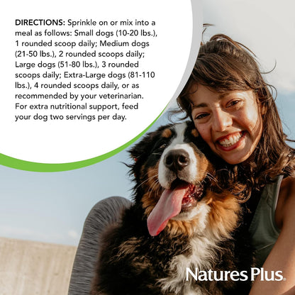 NaturesPlus FurBaby Multivitamin for Dogs - 295 g (60 Servings)