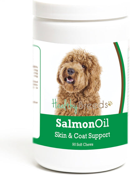 Healthy Breeds Labradoodle Salmon Oil Soft Chews 90 Count