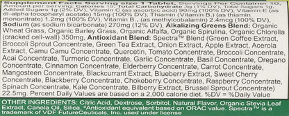 Amazing Grass Lemon Lime Green Superfood Drink Tabs, 10 Tablets