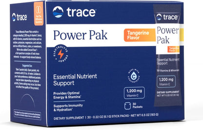 Trace Minerals Power Pak Electrolyte Powder Sachets - Watermelon, 30 Sachets