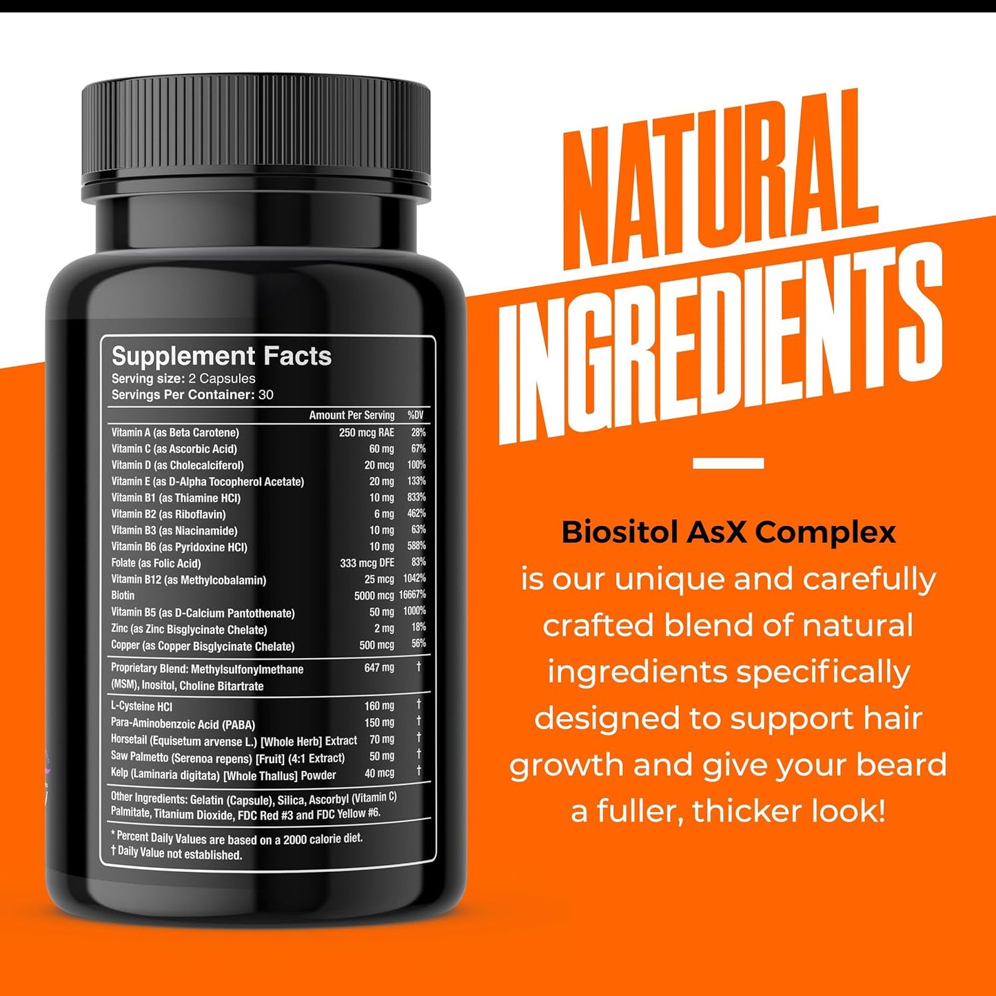 Wild Willies Beard Growth Kit - Capsules and Boosting Serum - görsel 3