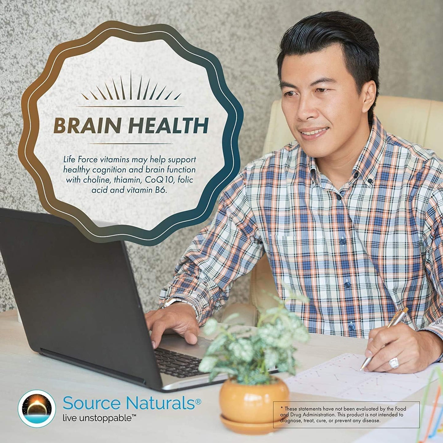 Source Naturals Men's Life Force Daily Multivitamin - 180 Tablets - görsel 7