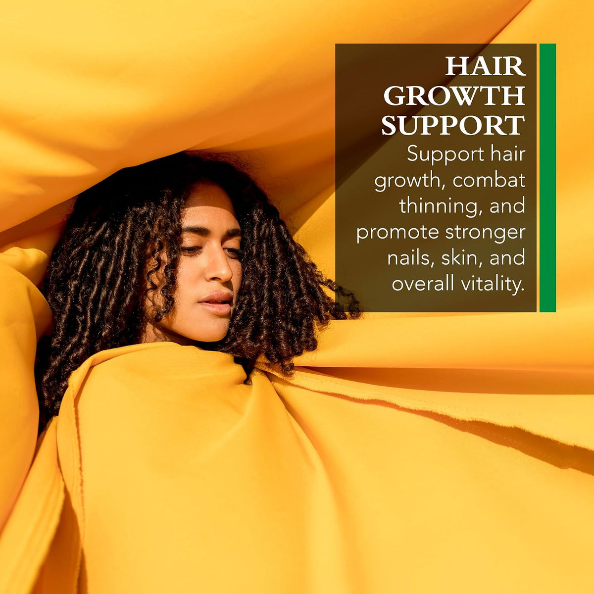 Xtravit Hair Support Supplement – Biotin & Zinc for Hair Growth, Non-GMO, 60 Capsules - görsel 6
