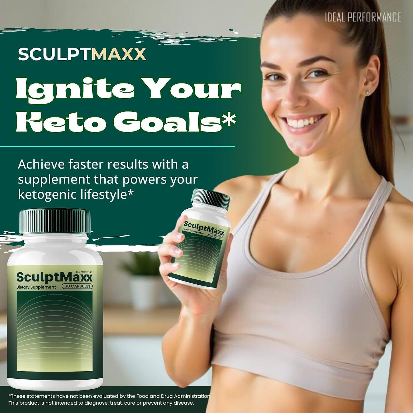 SculptMaxx Capsules – Official Supplement, All Natural Formula (60 Capsules) - görsel 4