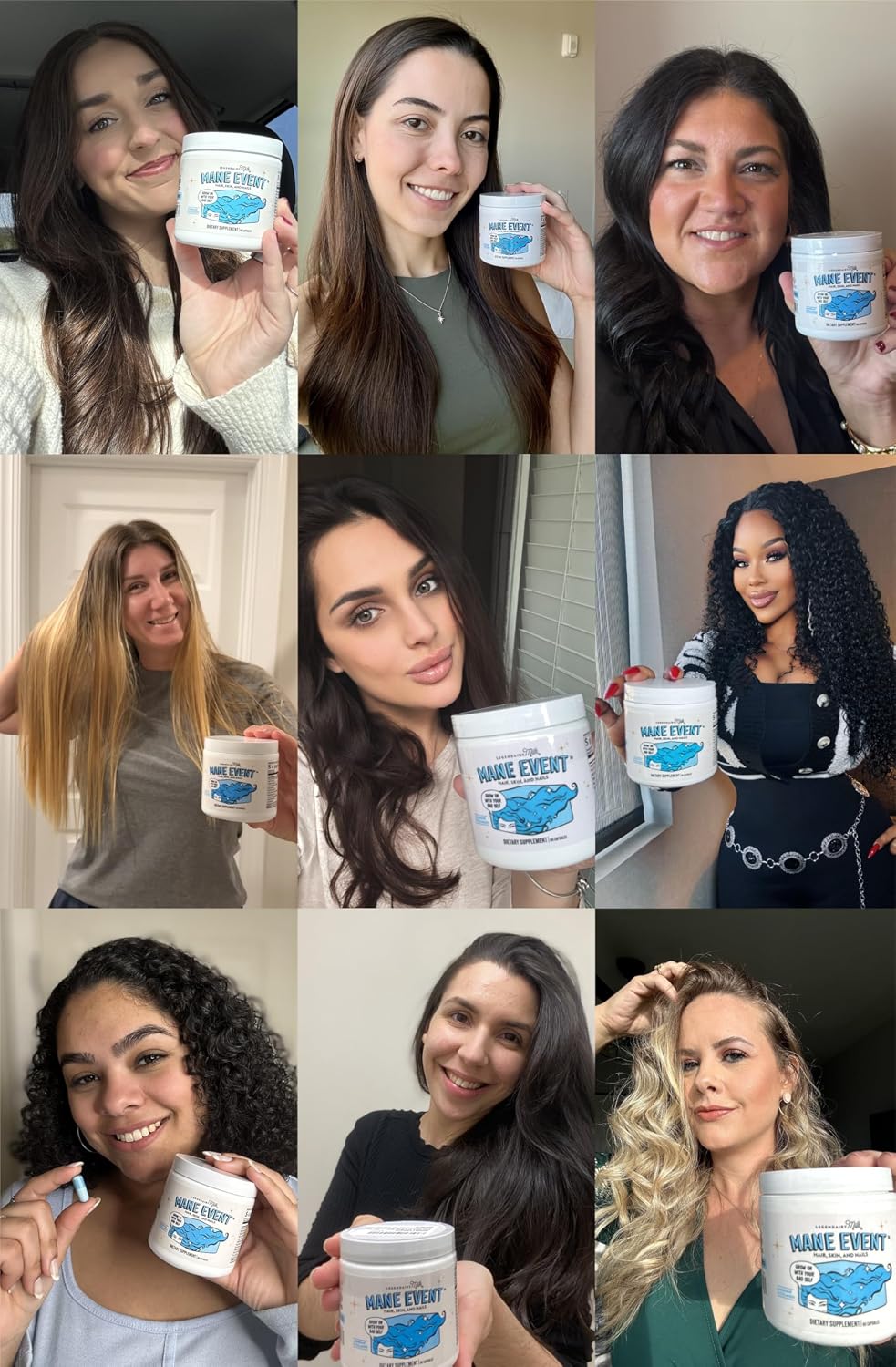 Legendairy Milk Hair Growth Vitamins for Women – Mane Event™ with Biotin, Collagen & Lustriva - görsel 9