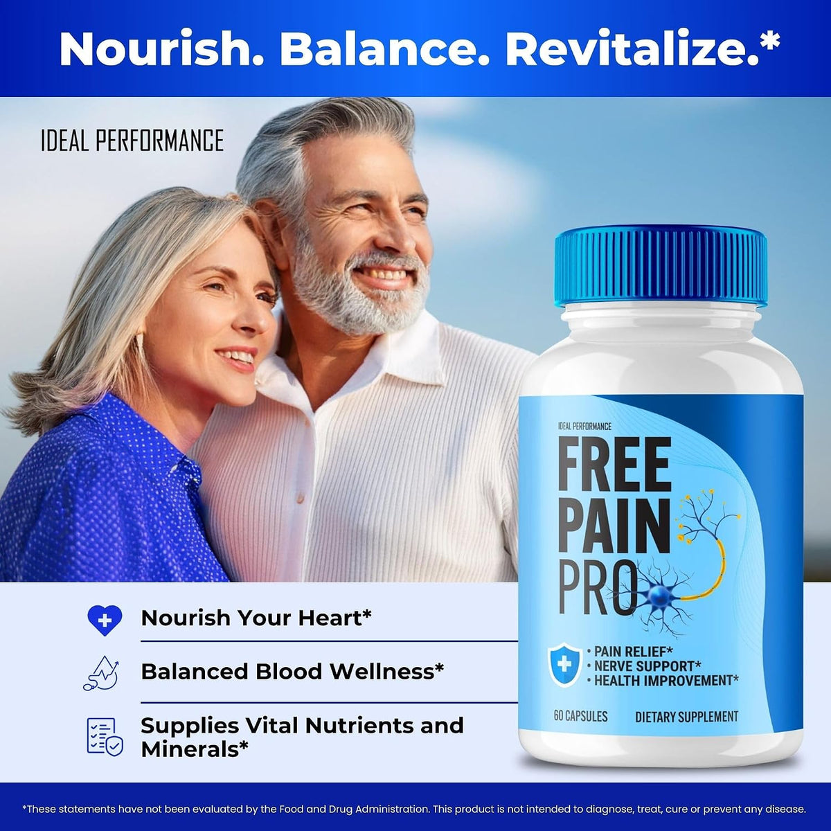 Free Pain Pro Capsules - Maximum Strength All-Natural Formula Health Support Supplement (1 Pack) - görsel 5
